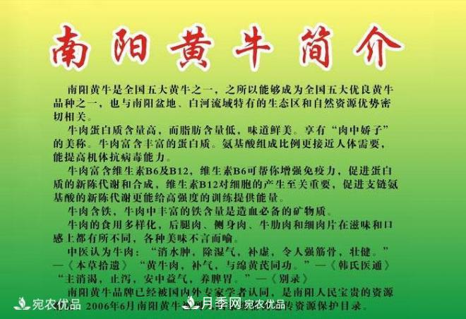 南陽(yáng)特產(chǎn)：南陽(yáng)黃牛肉(圖3)